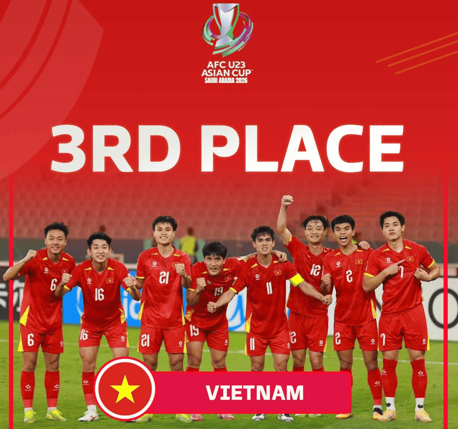 U23国足3-0含金量拉满！越南少1人仍首胜韩国 6战5胜轰10球创纪录